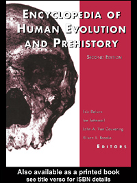 title Encyclopedia of Human Evolution and Prehistory Garland Reference - photo 1