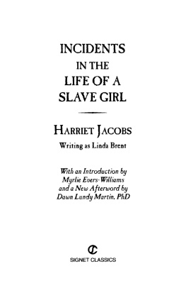 Jacobs Harriet Ann Incidents in the life of a slave girl