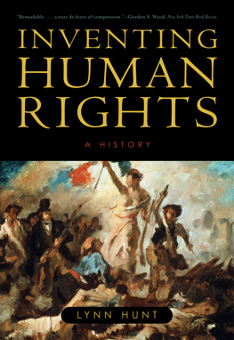 Hunt - Inventing human rights : a history