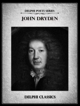 John Dryden John Dryden - Delphi Poets Series