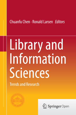 Chen Chuanfu - Library and information sciences : trends and research