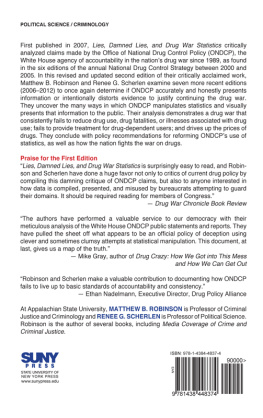 Robinson Matthew B. Lies, Damned Lies, and Drug War Statistics: A Critical Analysis of Claims Made by the Office of National Drug Control Policy