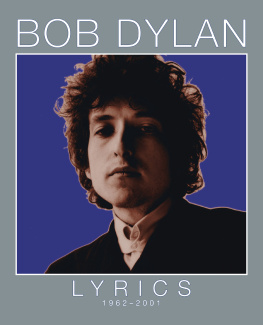 Dylan Lyrics, 1962-2001