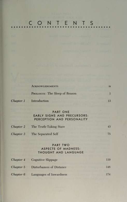 PART THREE SELF AND WORLD IN THE FULL-BLOWN PSYCHOSIS Chapter 7 Loss of Self - photo 6