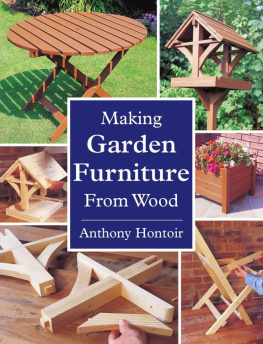 Hontoir - Making garden furniture from wood