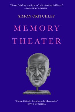 Simon Critchley Memory Theater