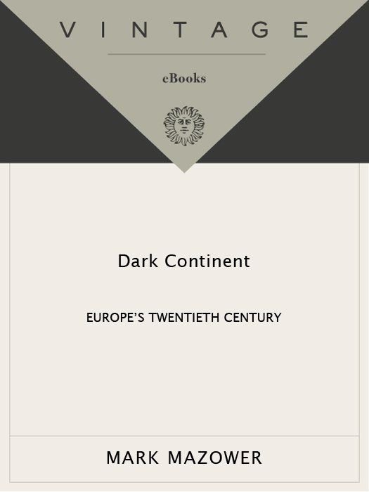 ACCLAIM FOR MARK MAZOWERs DARK CONTINENT Compelling A lively account of - photo 1