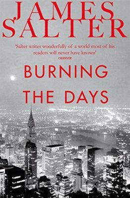 James Salter - Burning the Days