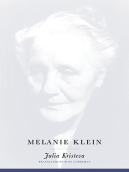 Kristeva - Melanie Klein