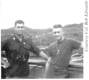 John Herren and Bob Edwards aboard the USNS Maurice Rose transiting the Panama - photo 7