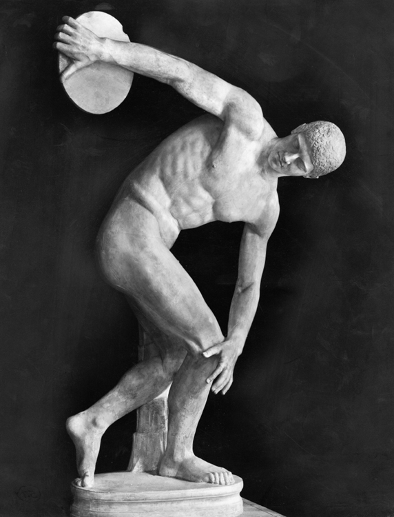 Myron Discobolus Museo Nazionale Romano Rome AlinariArt Resource NY - photo 2