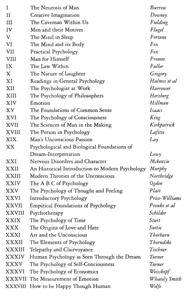 International Library of Psychology Nervous Disorders And Character A Study in Pastoral Psychology and Psychotherapy - image 3