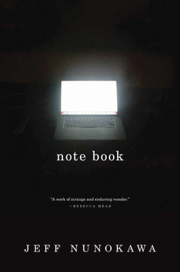 Nunokawa Note book