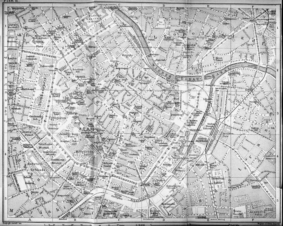 Plan of Vienna City Centre 1905 INTRODUCTION FALSEHOOD IN WARTIME Edward - photo 2