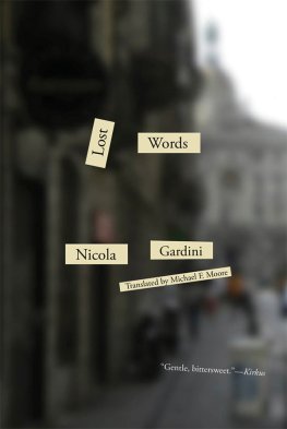 Nicola Gardini - Lost Words