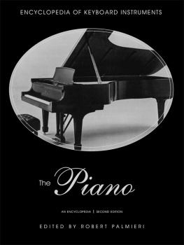 Robert Palmieri - The Piano: An Encyclopedia