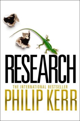 Philip Kerr - Research