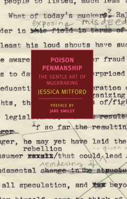 Mitford - Poison penmanship : the gentle art of muckraking