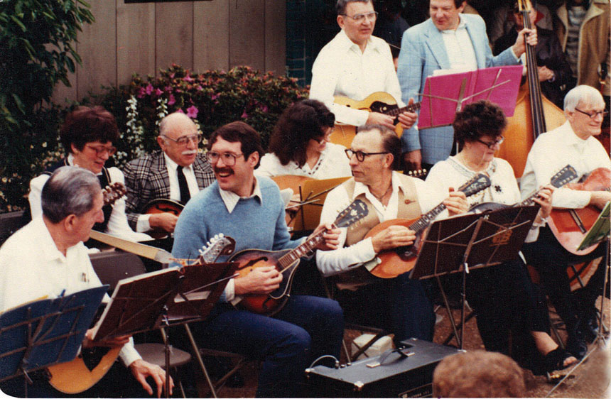 The Blue Danube Orchestra playing in Milwaukee in the early 1980s Im in the - photo 4