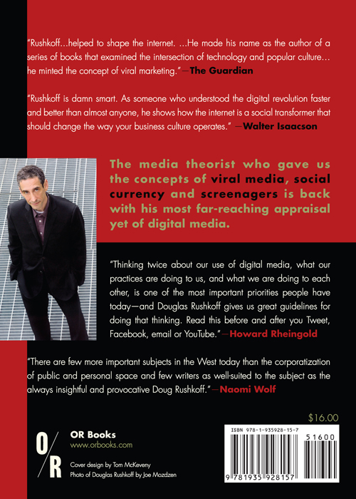 Back Cover Copyright 2010 Douglas Rushkoff Ten percent of the authors - photo 1