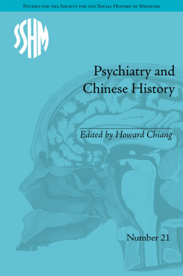 Chiang Psychiatry and Chinese history