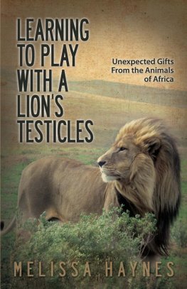 Melissa Haynes Learning to Play with a Lion's Testicles