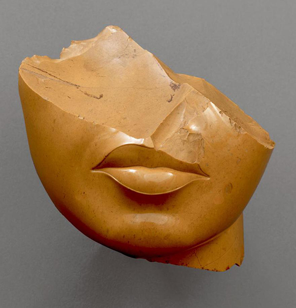 Fragment of a Queens Face New Kingdom Period Amarna Period Dynasty 18 reign - photo 3