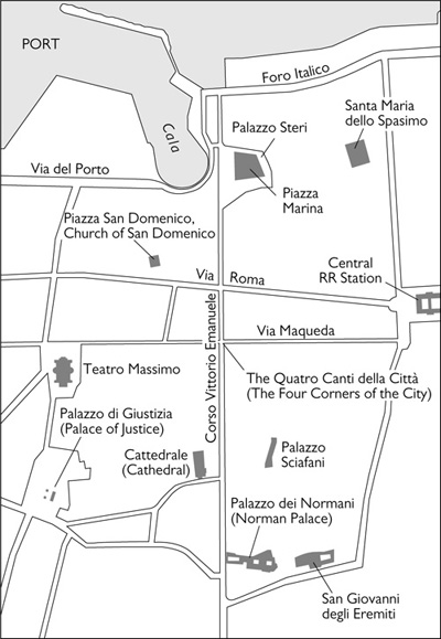 Map 1 The historic center of Palermo Map 2 The neighborhoods of Palermo - photo 3