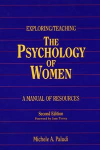 title SUNY Series the Psychology of Women A Manual of Resources - photo 1