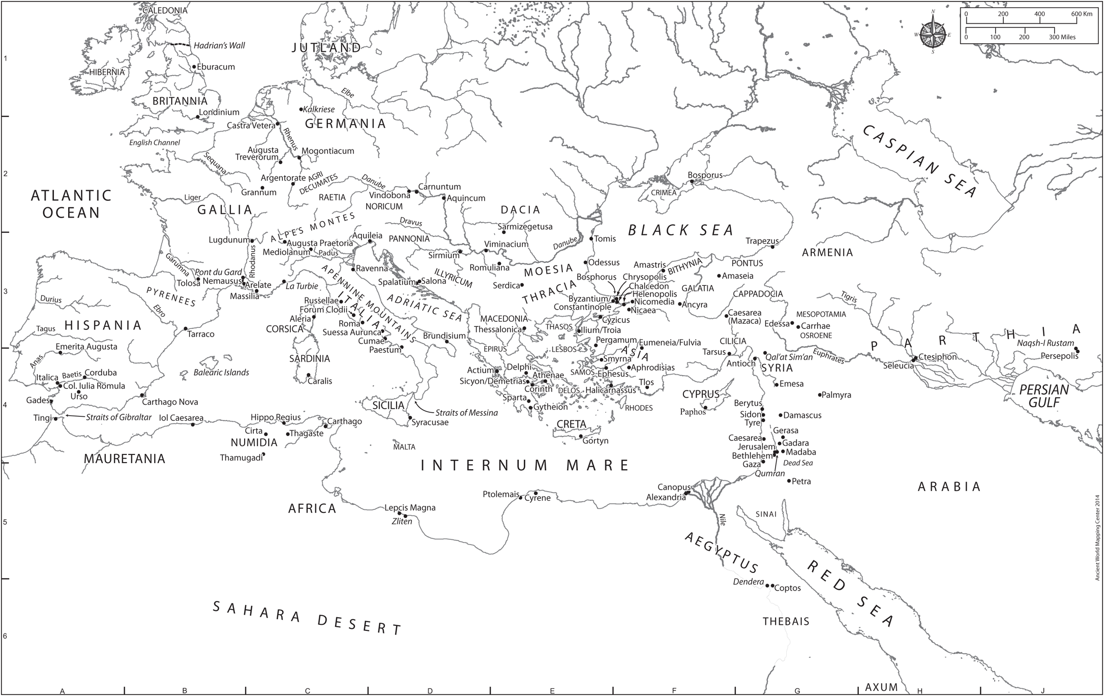 The Mediterranean World Ancient World Mapping Center 2014 SACRED FOUNDERS - photo 3