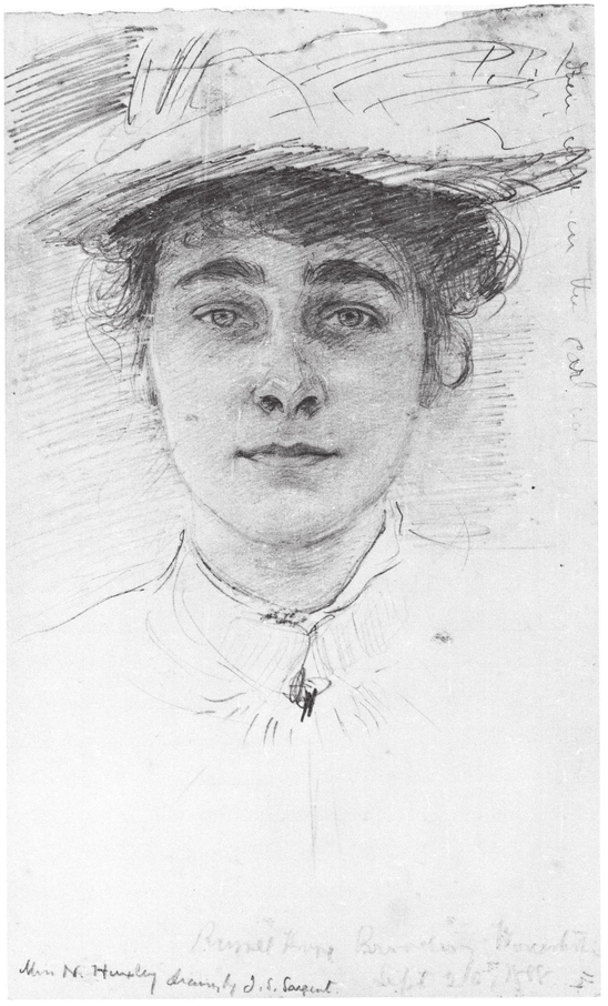 7 NETTIE HUXLEY 1888 Pencil 9 x 5 Yale University Art Gallery 8 - photo 9