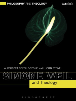 Weil Simone - Simone Weil and theology