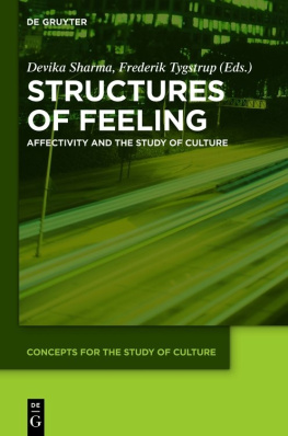 Bachmann-Medick Doris - Structures of feeling : affectivity and the study of culture