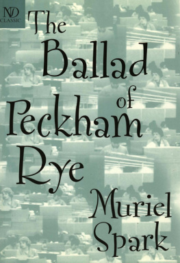 Muriel Spark The Ballad of Peckham Rye