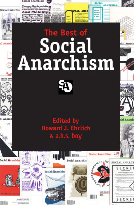 Howard J. Ehrlich Best of social anarchism