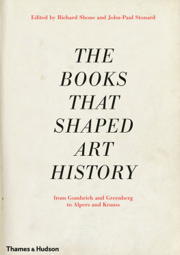 Richard Shone The Books that Shaped Art History