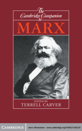 Marx Karl <> - The Cambridge companion to Marx