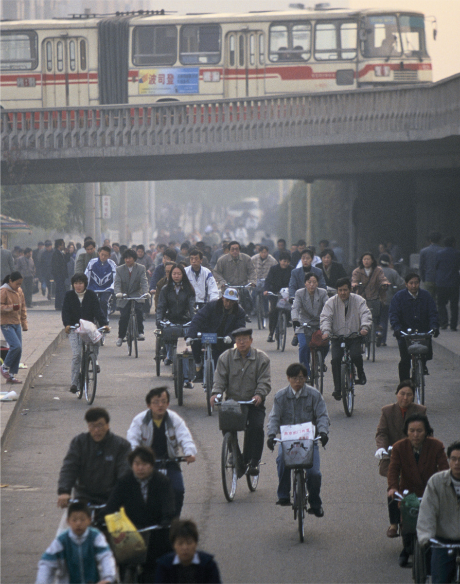 Beijing China Asian cities have depended on the bicycle for many years - photo 3