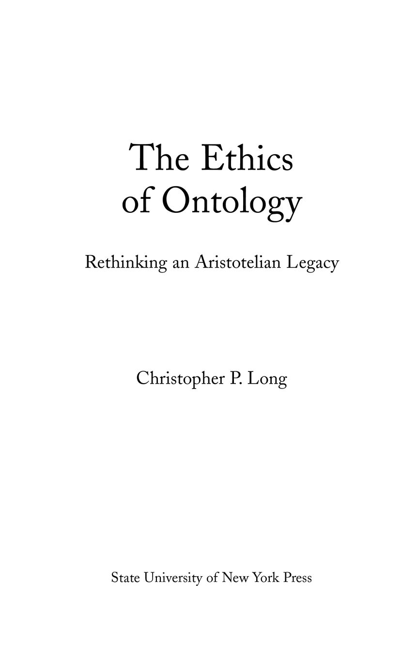 Table of Contents SUNY series in Ancient Greek Philosophy Anthony Preus - photo 2