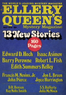 Isaac Asimov Ellery Queen’s Mystery Magazine, Vol. 64, No. 1. Whole No. 368, July 1974