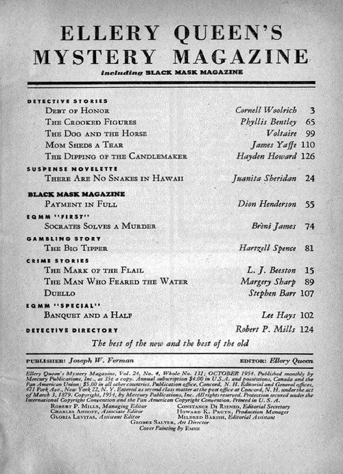 Debt of Honor by Cornell Woolrich A detectives toughest decision honor vs - photo 1