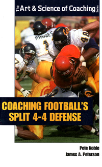 Page 1 Coaching Footballs Split 4-4 Defense Pete Noble James A - photo 1