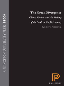 Pomeranz The great divergence : China, Europe, and the modern world economy