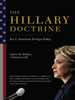 Clinton Hillary Rodham - The Hillary doctrine sex and American foreign policy