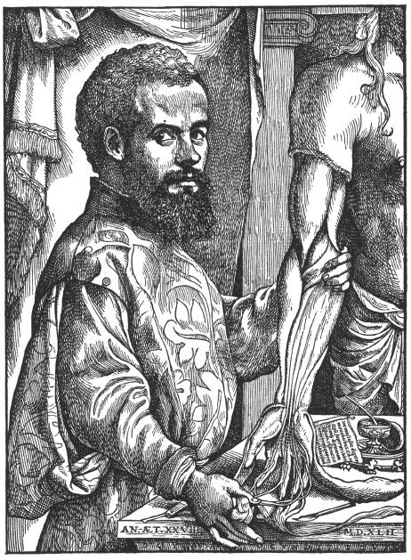 PLATE 1 WOODCUT PORTRAIT OF ANDREAS VESALIUS THE ILLUSTRATIONS FROM THE WORKS - photo 1