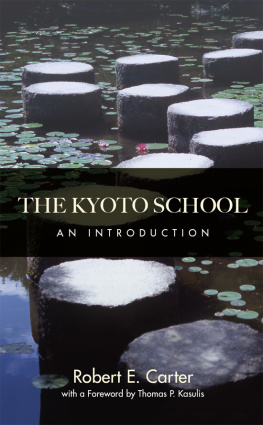 Nishida Kitarō The Kyoto School: An Introduction