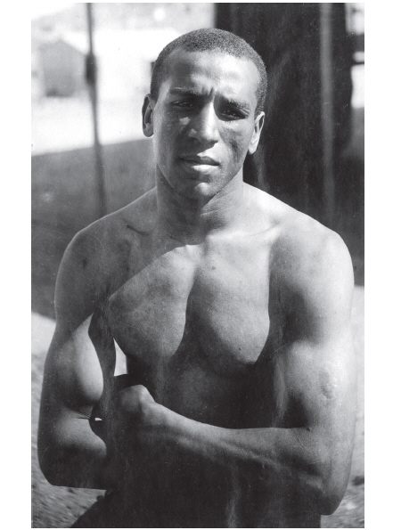 Joe Gans in August 1906 in Goldfield Nevada before his fight with Battling - photo 2