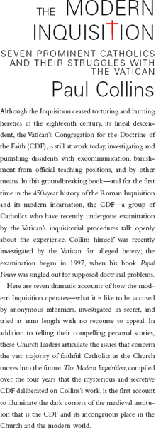 T his is a book about the inner workings of the Vatican intellectual freedom - photo 2