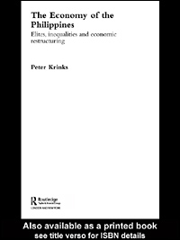 title Economy of the Philippines Elites Inequalities and Economic - photo 1