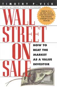 title Wall Street On Sale How to Beat the Market As a Value Investor - photo 1